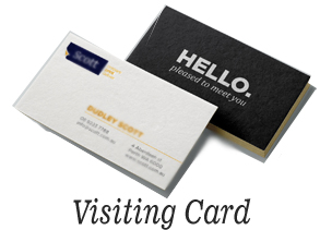 Visiting Card Design Services